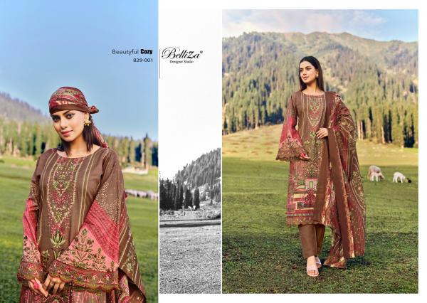 Belliza Aalia Exclusive Embroidery Dress Material Collection